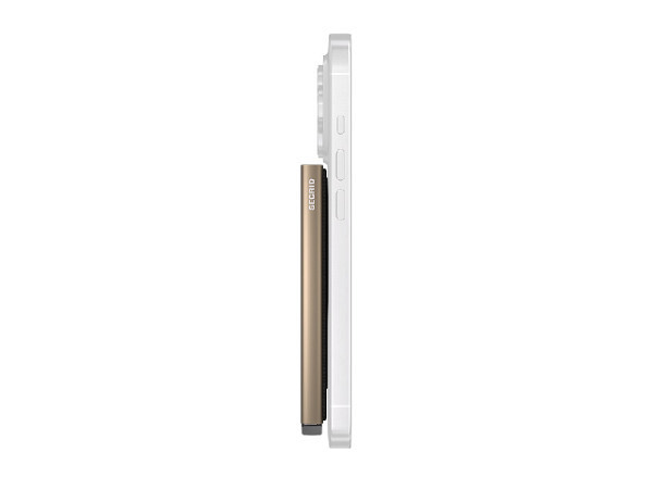 Kreditkartenetui Secrid Cardprotector for Magsafe Sand, fasst bis zu 6 Karten