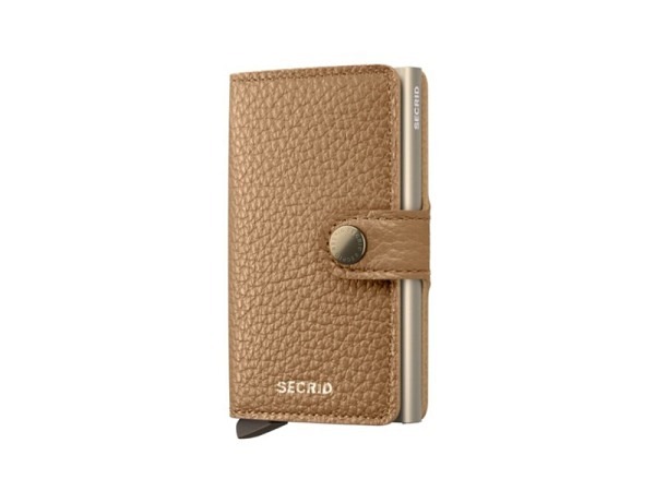 Kreditkartenetui Secrid Miniwallet Pebble Cappuccino