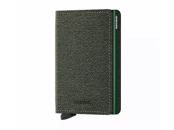 Kreditkartenetui Secrid Slimwallet Twist Green für 6 Karten