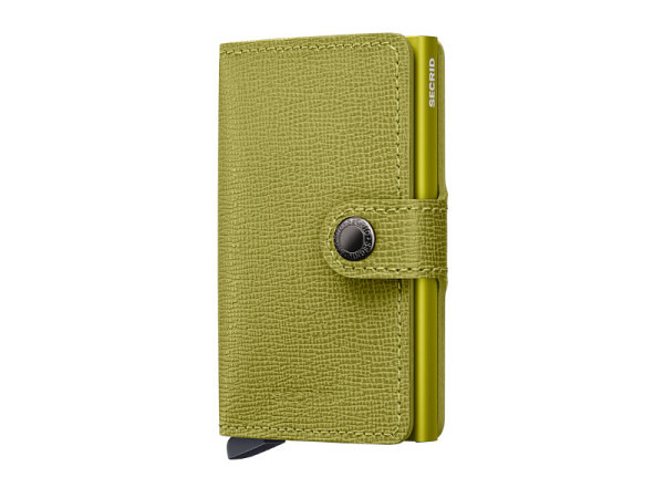 Kreditkartenetui Secrid Miniwallet Crisple lime