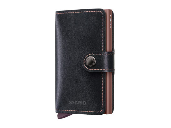 Kreditkartenetui Secrid Miniwallet Mirum Black Rose