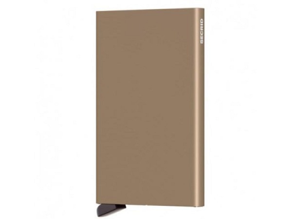 Kreditkartenetui Secrid Cardprotector sand 