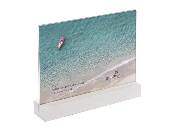 Rahmen Goldbuch Solid White Portraitrahmen