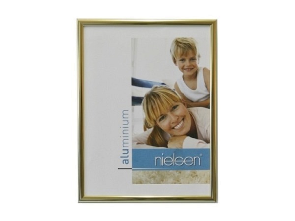 Rahmen Nielsen Classic Aluminium 29,7x42cm A3 gold glanz