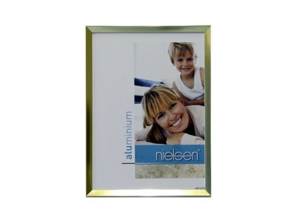 Rahmen Nielsen Pixel Aluminium 10x15cm gold glanz