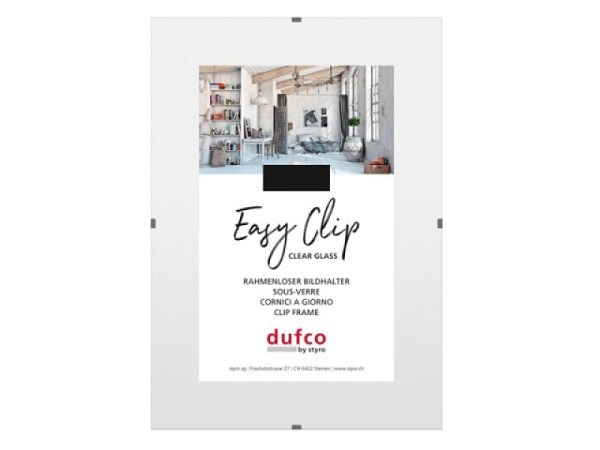 Rahmen Dufco Easy Clip Normalglas 29,7x42cm