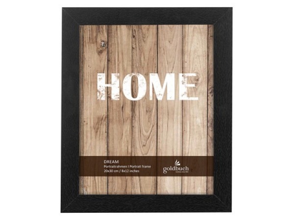 Rahmen Goldbuch Dream Schwarz 20x20cm 