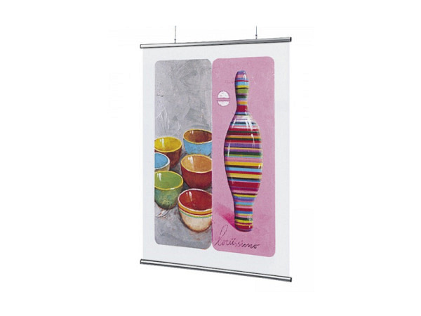 Posterschiene Aluminium 100cm lang
