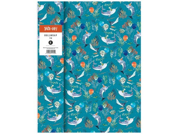 Geschenkpapier Chic.Mic Narwhal 70cmx3m