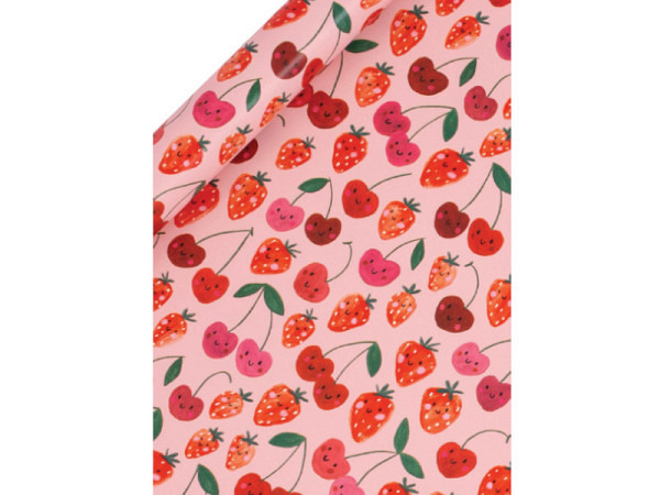 Geschenkpapier Glick Cherry Strawbs 4m