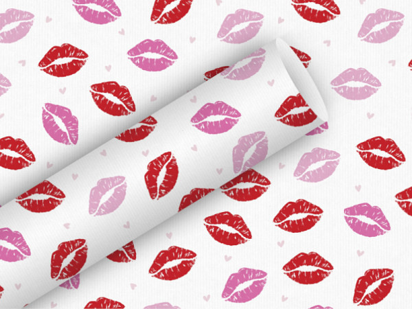 Geschenkpapier Braun&Company Hip Lips 