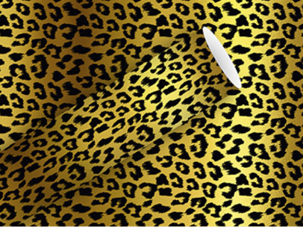 Geschenkpapier Braun&Company Go Wild Leo gold 70cmx2m
