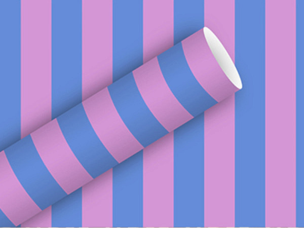 Geschenkpapier Braun&Company Go Wild Big Stripe venice beach 70cmx2m