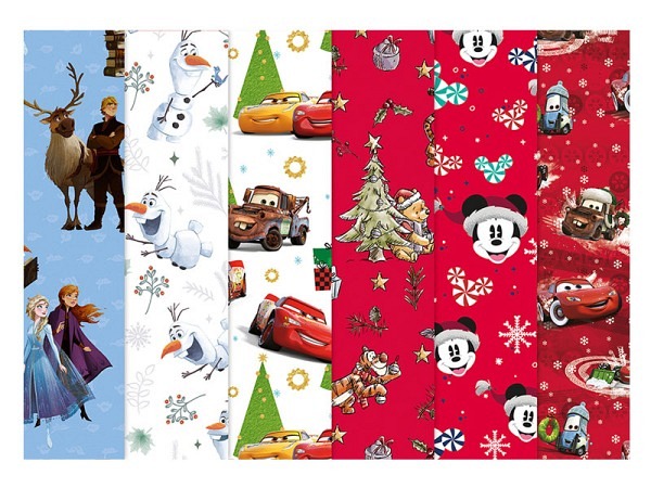 Geschenkpapier Braun&Company Weihnachten Disney 