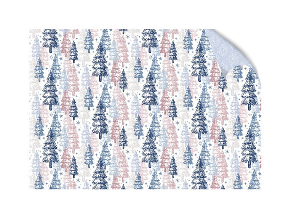 Geschenkpapier Artebene Winterwald 50x70cm Bogen