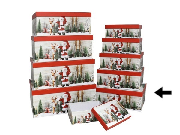 Geschenkschachtel Gerimport Santa Claus Grösse 6
