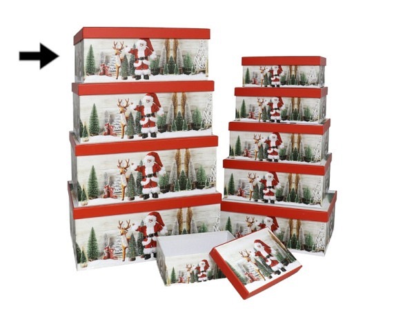 Geschenkschachtel Gerimport Santa Claus Grösse 7