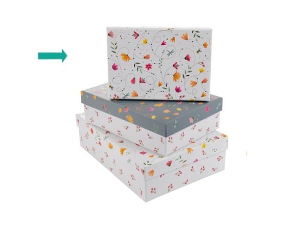 Geschenkschachtel Goldbuch Turnowsky Summer day weiss  Grösse 1: 