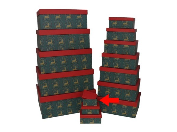 Geschenkschachtel Gerimport Reindeer Grösse 1
