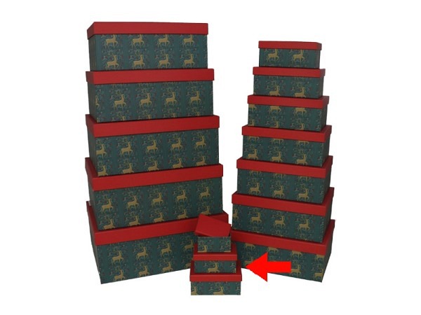 Geschenkschachtel Gerimport Reindeer Grösse 2