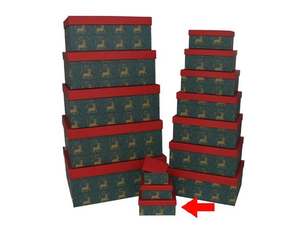 Geschenkschachtel Gerimport Reindeer Grösse 3