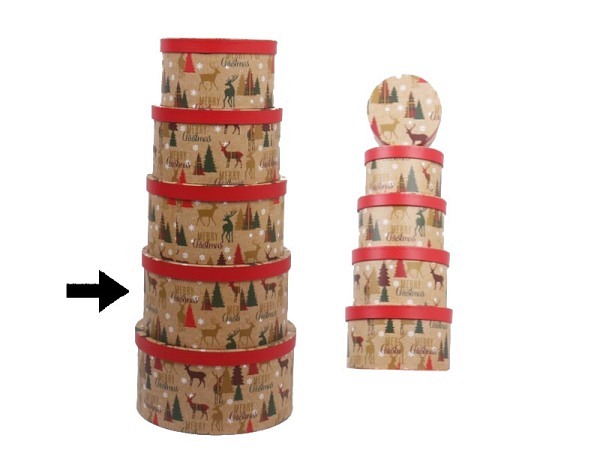 Geschenkschachtel Gerimport Moi rund Grösse 9