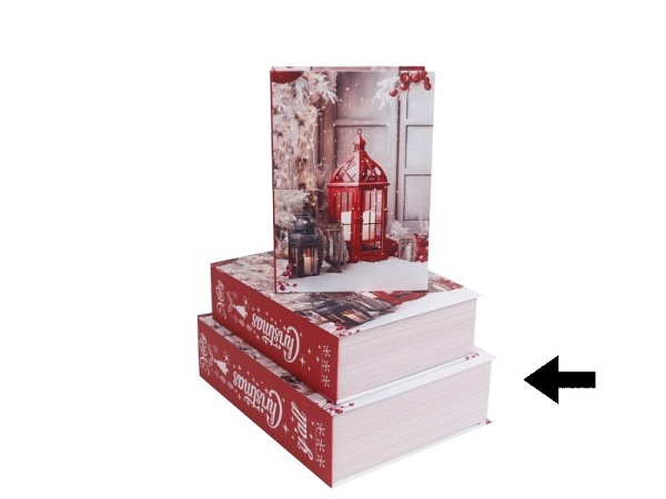 Geschenkschachtel Gerimport Prim Buchform Grösse 3