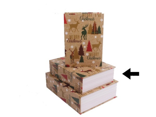 Geschenkschachtel Gerimport Moi Buchform Grösse 2