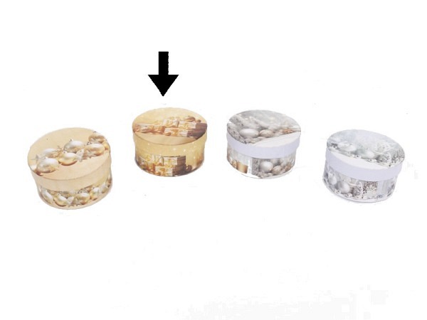 Geschenkschachtel Gerimport Noe rund Motiv 2