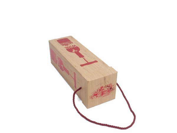 Geschenkschachtel Gerimport Leo Weinschachtel