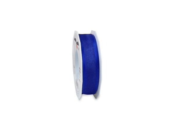 Geschenkband Präsent Organza 25mmx25m royalblau