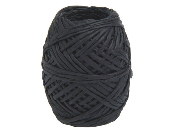 Geschenkband Rico Design Papierband 2mmx25m schwarz