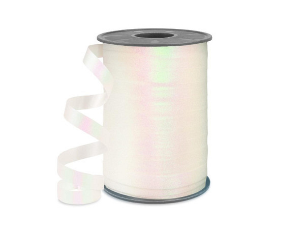 Geschenkband Präsent Montana 10mmx100m weiss