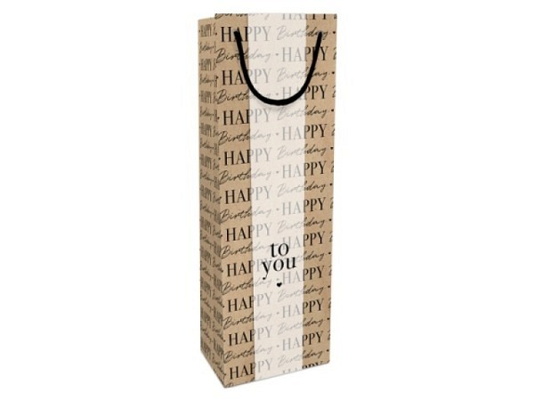Flaschentasche Braun+Company Fantasie, 12x36x10cm