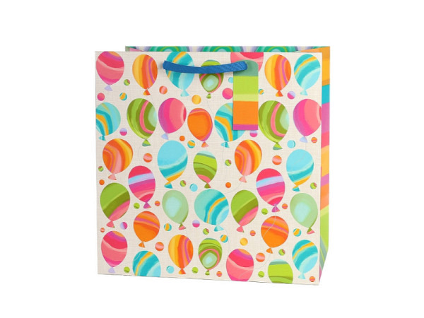Geschenksack Artebene Luftballons 38x38x21,5cm