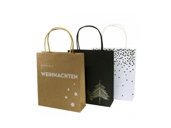 Geschenksack Artoz frohe Weihnachten 3er Set