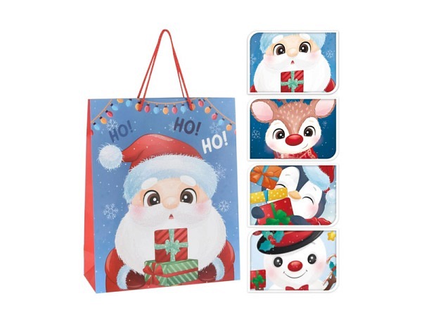 Geschenksack Weihnachten Grösse 26x10x32cm