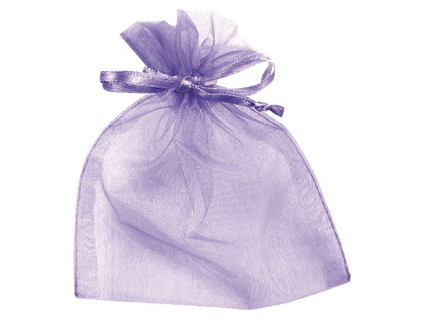 Geschenksack Organza 10x13cm Flieder