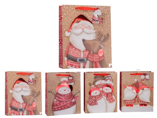 Geschenksack Gerimport Koi 18x24x8cm