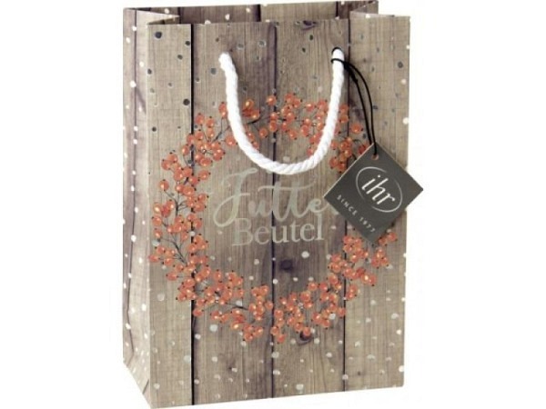 Geschenksack Ihr Dreaming Winter Bird, 14x17x20cm 