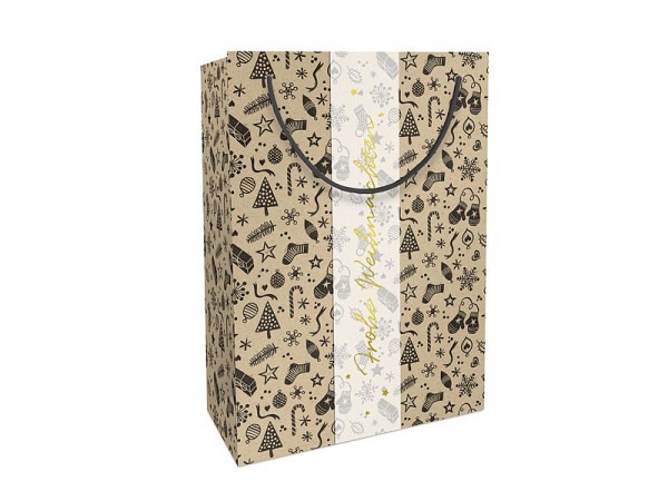 Geschenksack Braun&Company By Nature, Christmas Things 