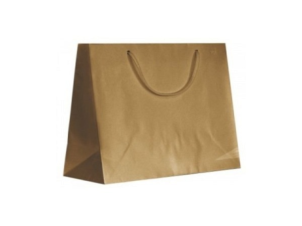 Geschenksack Artoz Greenline Pure Shopper L grocer kraft