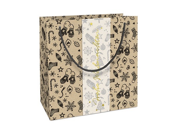 Geschenksack Braun&Company By Nature, Christmas Things 