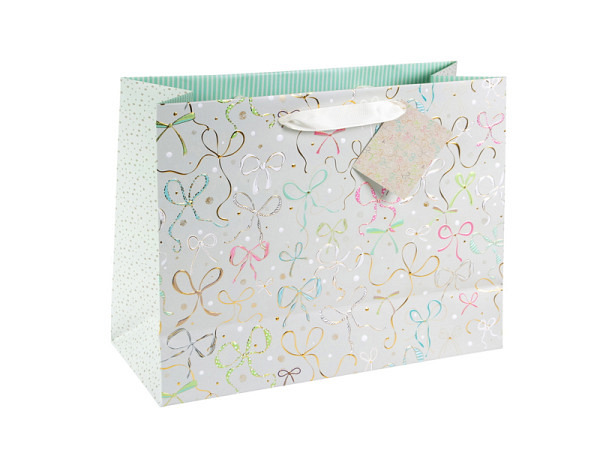 Geschenksack Goldbuch Turnowsky Taupe 33x27x13cm