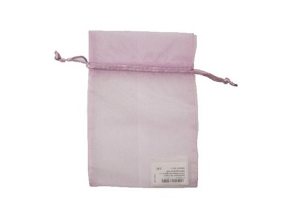 Geschenksack Star Organza 9x12cm flieder