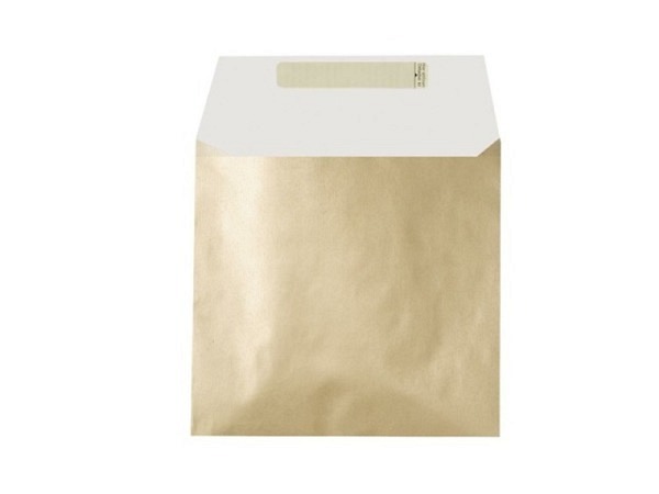 Geschenksack Stewo Uni gold 17,5x4x16+6cm