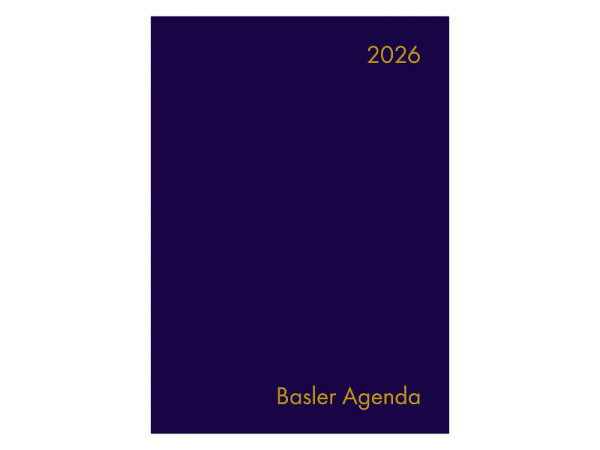 Agenda Basler Agenda Kunststoffeinband blau