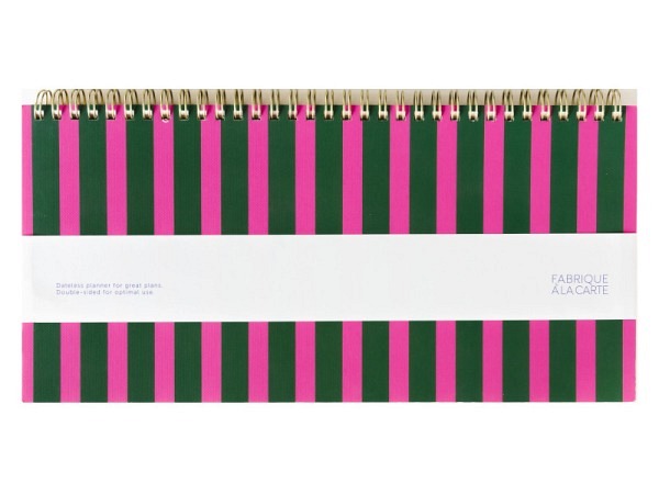 Tischkalender Fabrique a la Carte Stripes Deskplanner 14x29cm