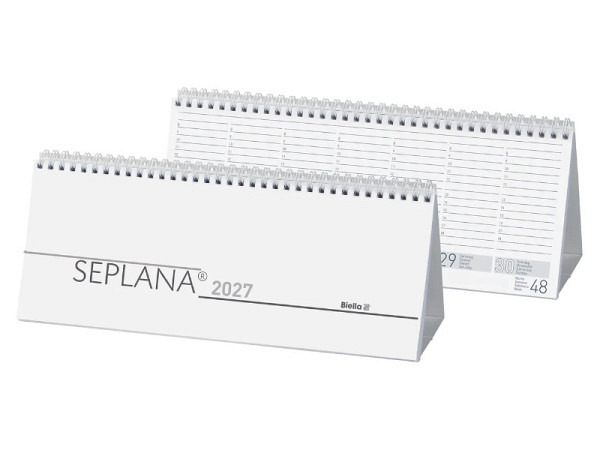 Tischkalender Biella Seplana Kartonaufsteller