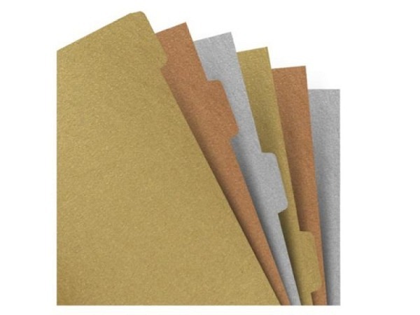 Einlage Filofax A5 Size Register Metallic 6tlg Sachregister blanko